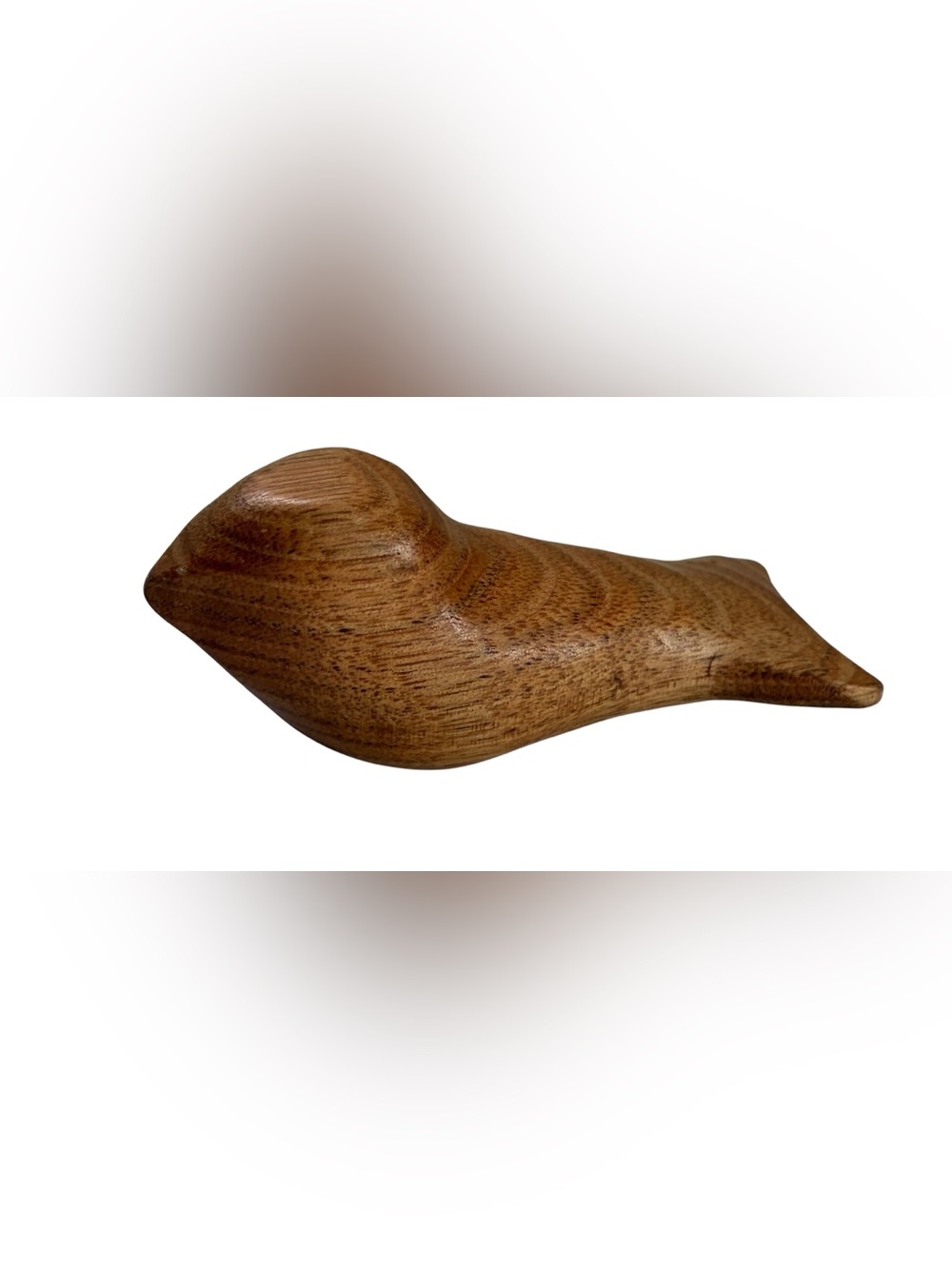 WOODEN COMFORT BIRD WOOD CARVED FIGURINE